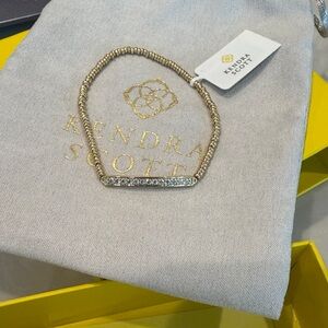 Kendra Scott Gold Beaded Bracelet